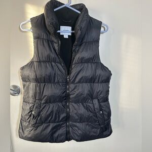 Old Navy Charcoal Puffer Vest